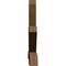 Ekena Millwork Alberta Rough Sawn Timber Gable Bracket, Western Red Cedar, 84"W x 53"H x 6"D x 6"F, 15/12 Pitch GBW084X53X0606ALB00RWR - alternate 4